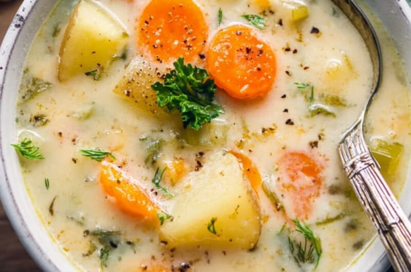 Crock Pot Dill Pickle Soup