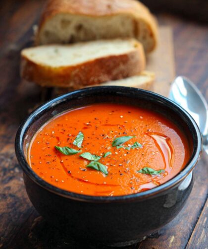 Crock Pot Fresh Tomato Soup