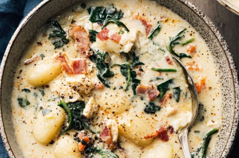 Crock Pot Gnocchi Soup