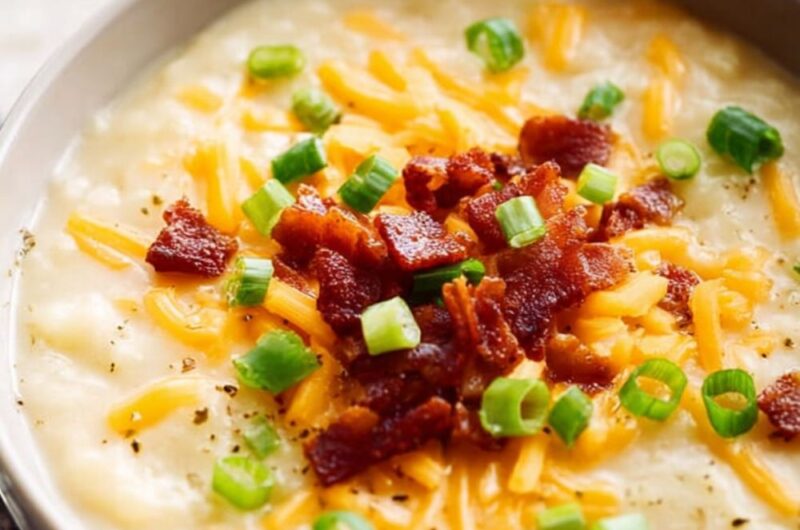 Crock Pot Hash Brown Potato Soup