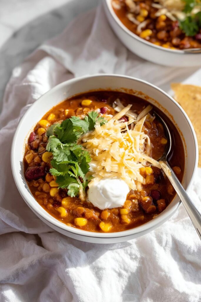 Crock Pot Healthy Taco Soup