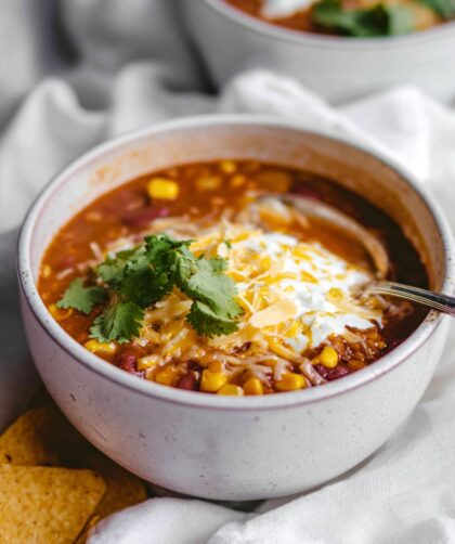 Crock Pot Healthy Taco Soup