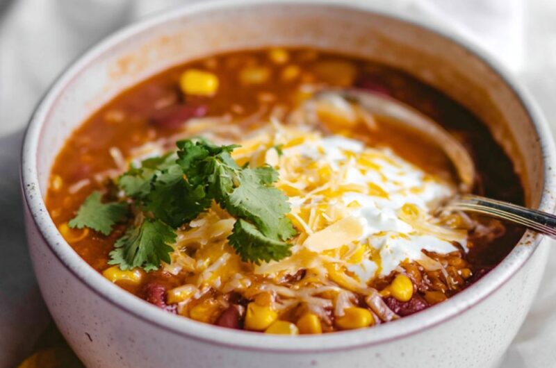 Crock Pot Healthy Taco Soup