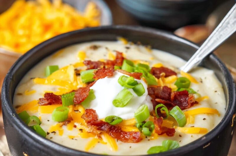Crock Pot Loaded Baked Potato Soup