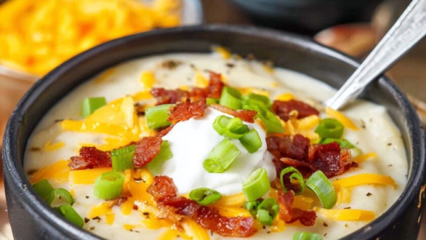 Crock Pot Loaded Baked Potato Soup