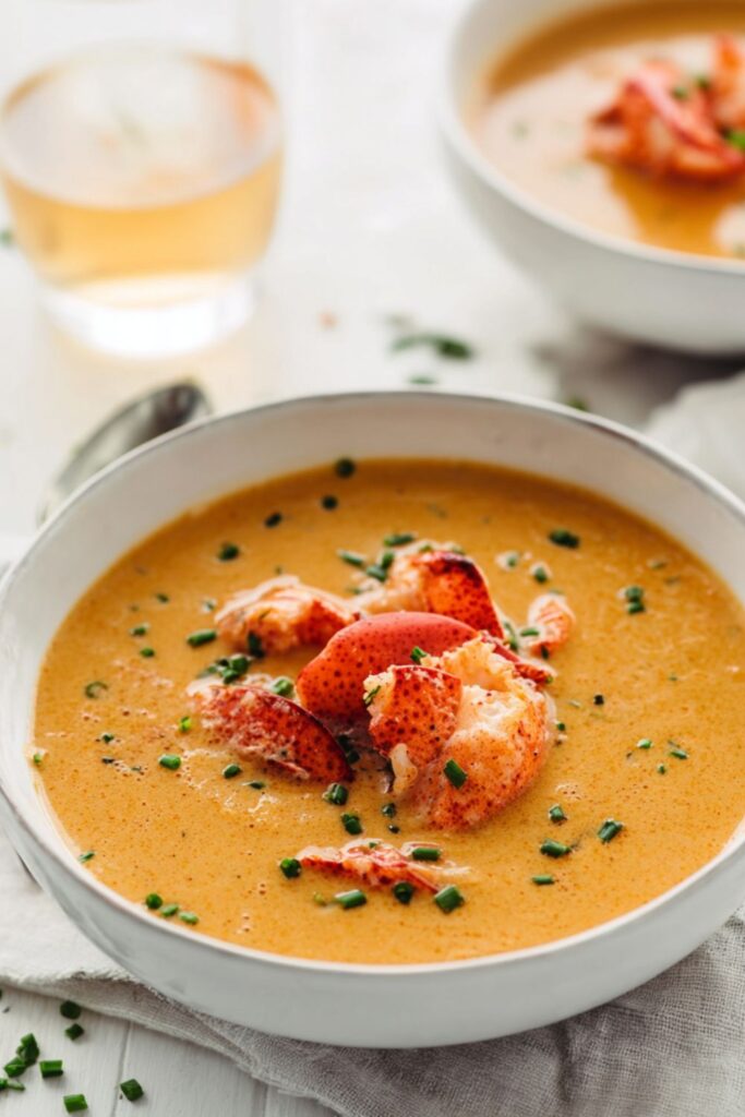 Crock Pot Lobster Bisque Soup