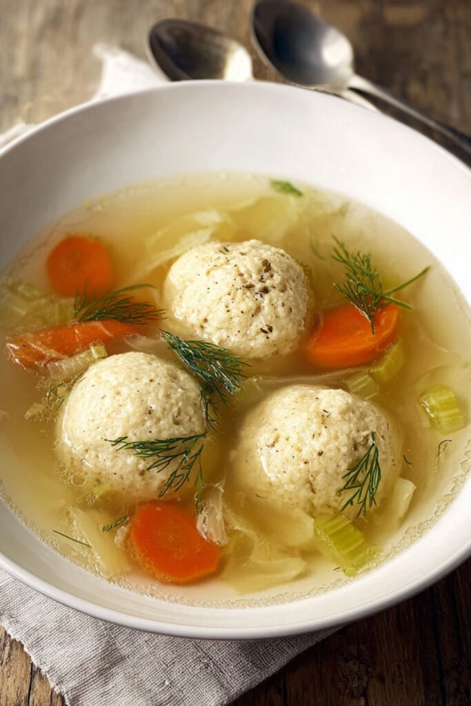 Crock Pot Matzo Ball Soup