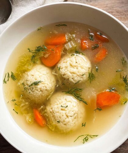 Crock Pot Matzo Ball Soup