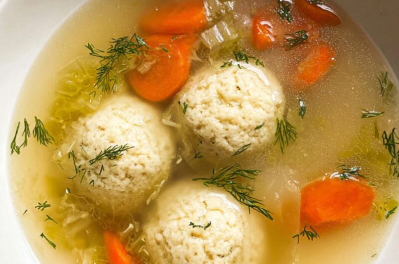 Crock Pot Matzo Ball Soup
