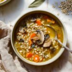 Crock Pot Mushroom Barley Soup