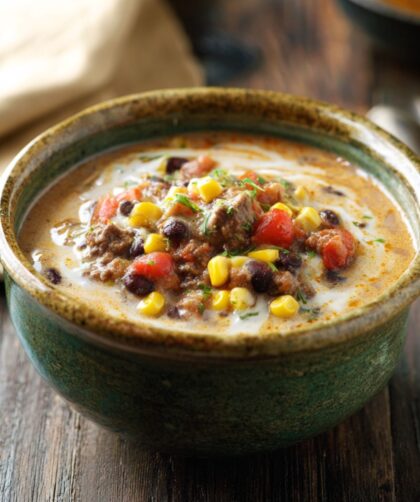 Crock Pot Nacho Soup