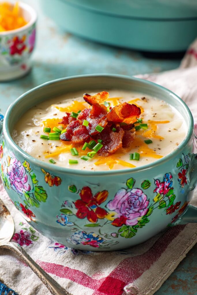 Crock Pot Pioneer Woman Potato Soup