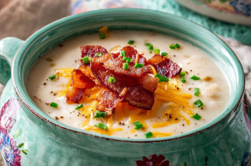 Crock Pot Pioneer Woman Potato Soup