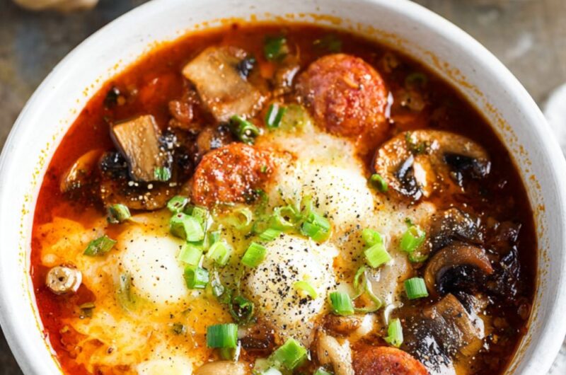 Crock Pot Pizza Soup