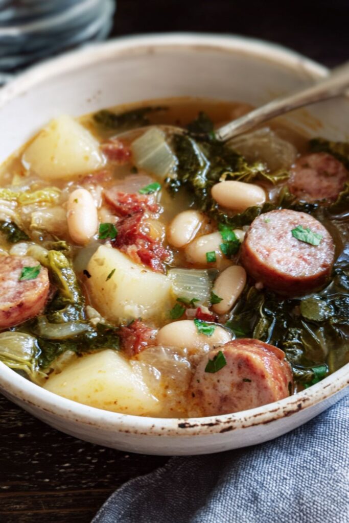 Crock Pot Portuguese Bean Soup