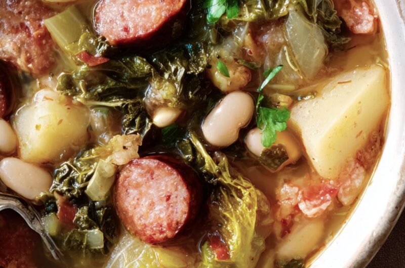 Crock Pot Portuguese Bean Soup