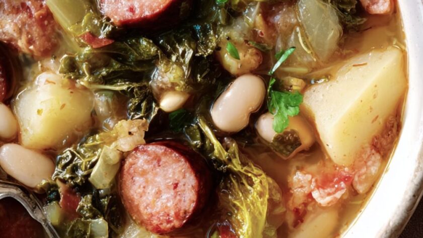 Crock Pot Portuguese Bean Soup