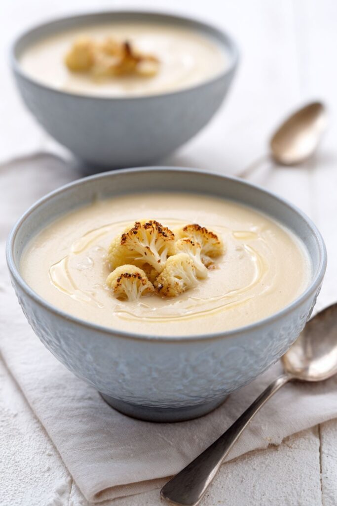Crock Pot Potato Cauliflower Soup