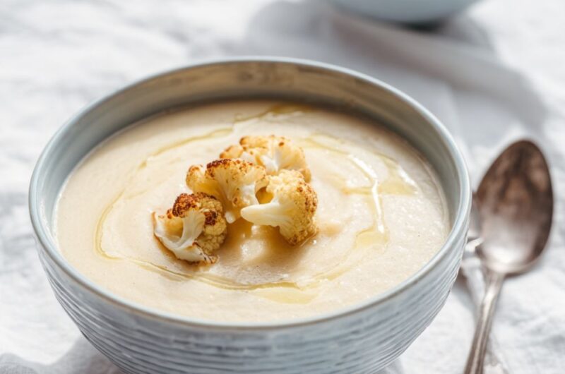 Crock Pot Potato Cauliflower Soup