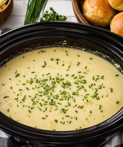 Crock Pot Potato Leek Soup