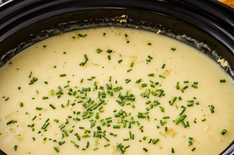 Crock Pot Potato Leek Soup