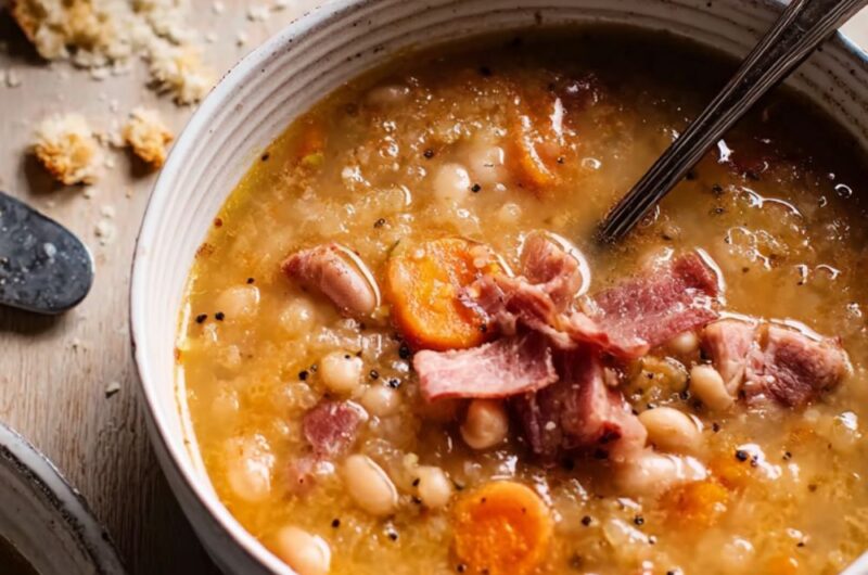 Crock Pot Senate Bean Soup
