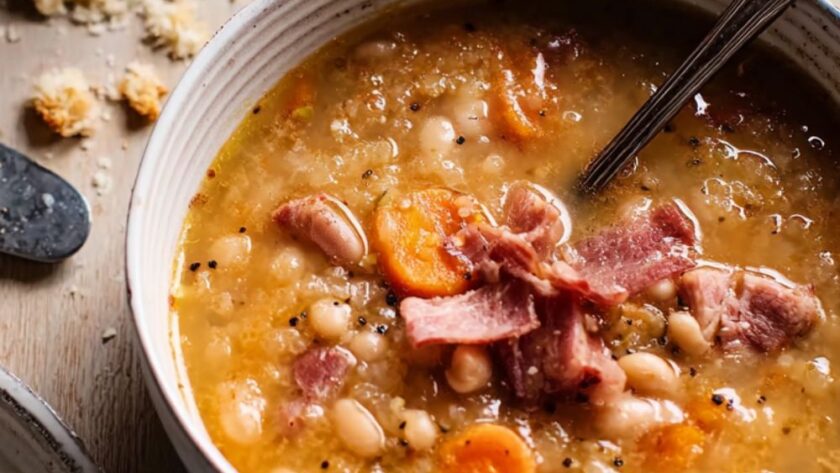 Crock Pot Senate Bean Soup