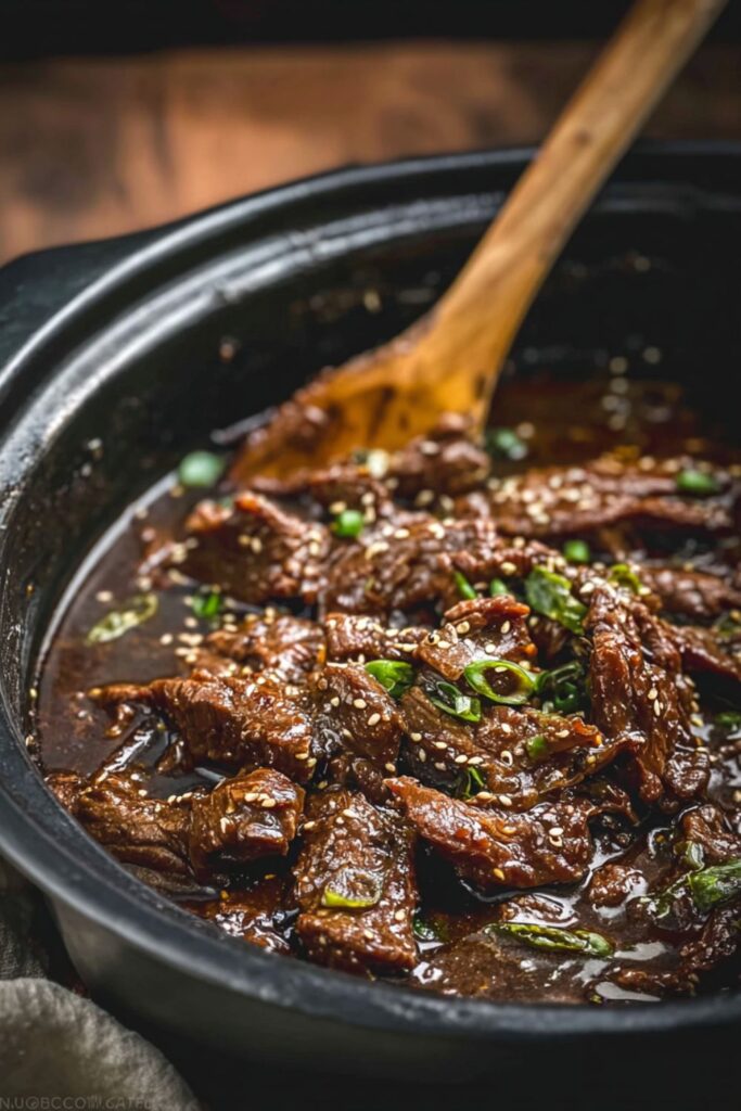 Crock Pot Sesame Beef