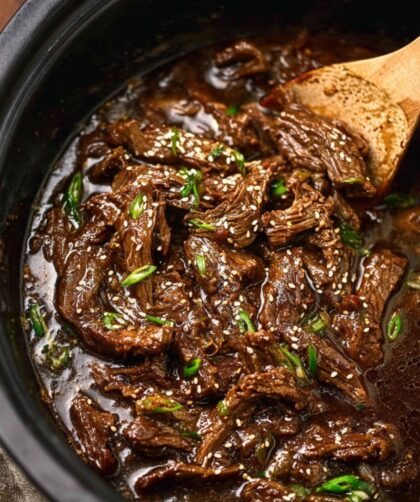 Crock Pot Sesame Beef