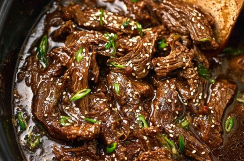 Crock Pot Sesame Beef