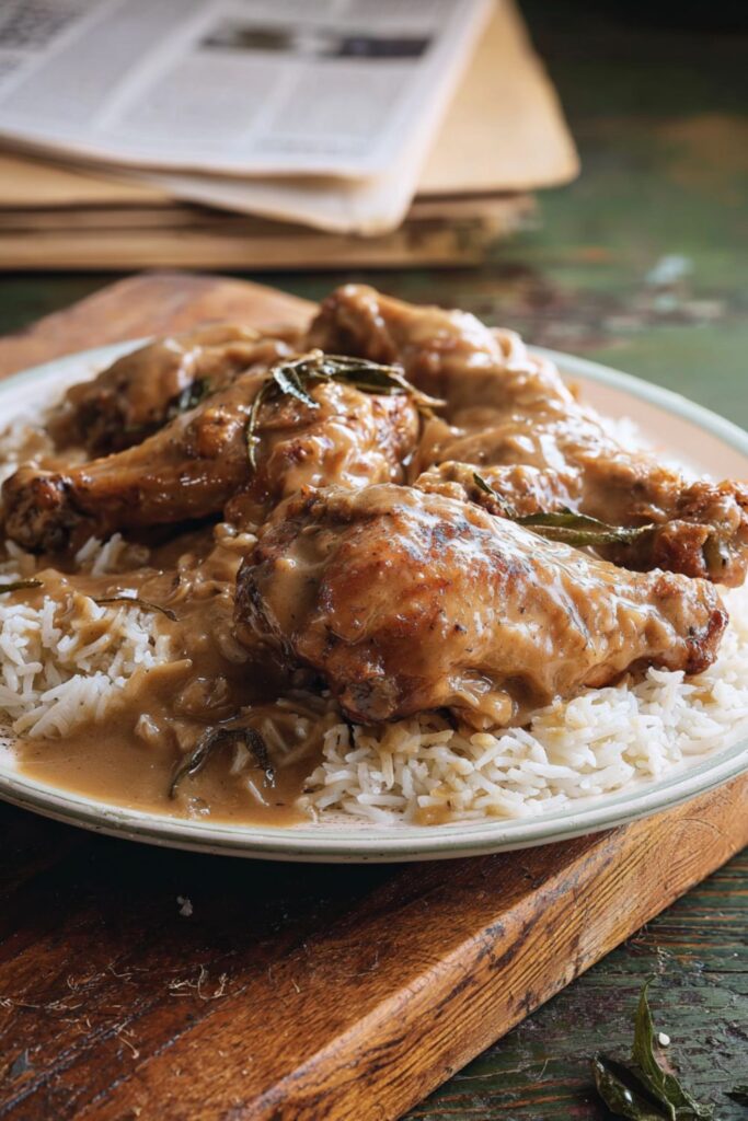 Crock Pot Smothered Turkey Wings