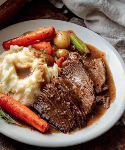 Crock Pot Tavern Roast Beef