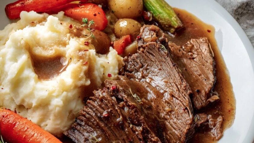 Crock Pot Tavern Roast Beef
