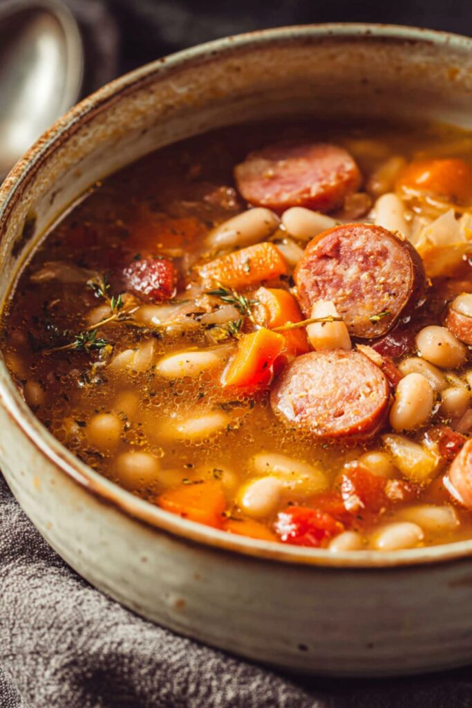 Crock Pot Three Bean Soup
