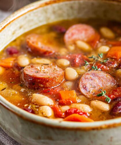 Crock Pot Three Bean Soup