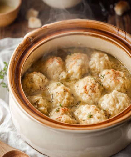 Crock Pot Turkey And Dumplings