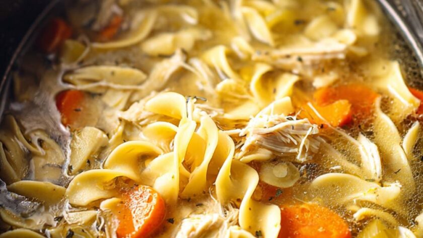 Crock Pot Turkey And Noodles