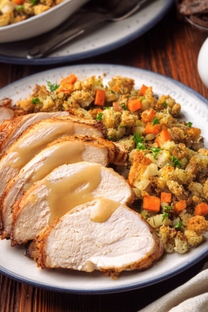Crock Pot Turkey And Stuffing