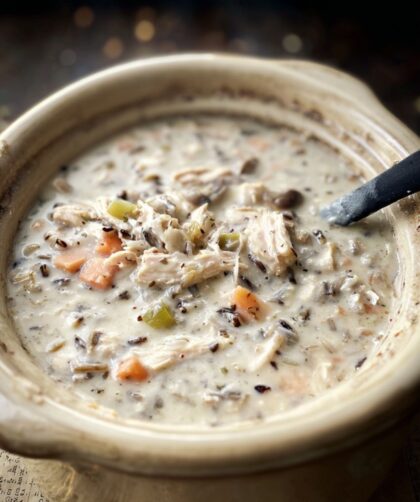 Crock Pot Turkey And Wild Rice Soup