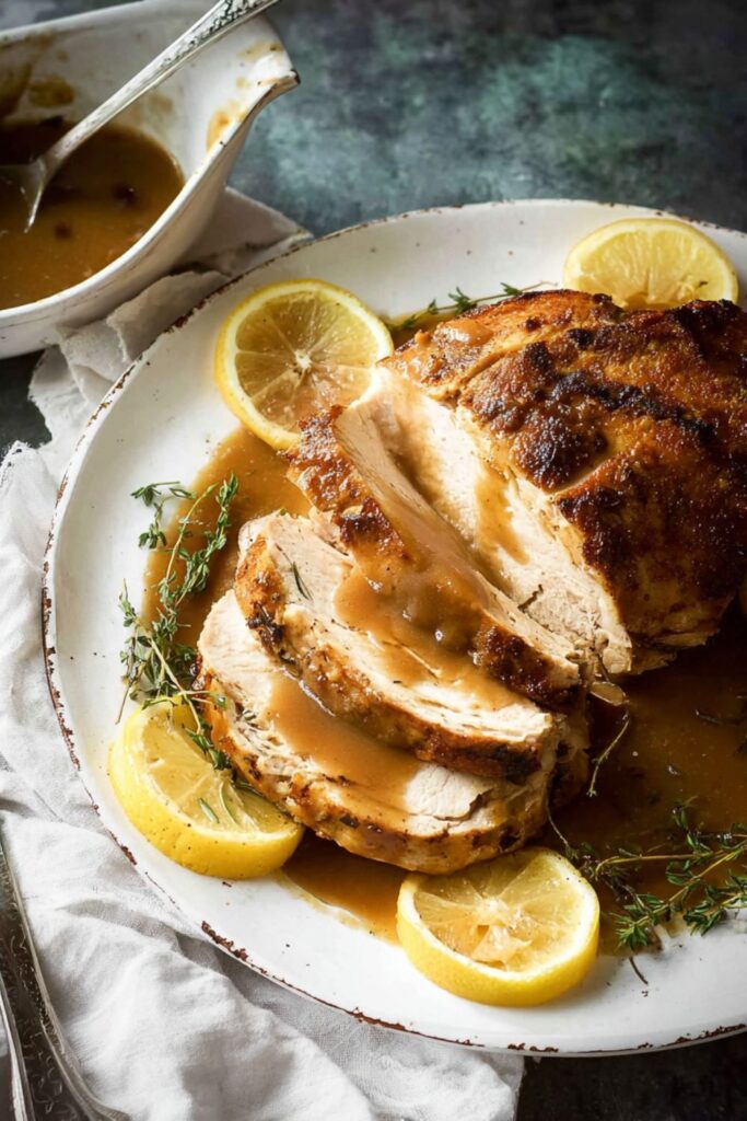 Crock Pot Turkey Breast With Gravy