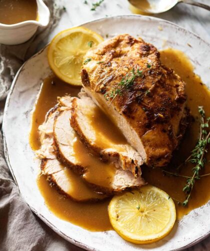 Crock Pot Turkey Breast With Gravy
