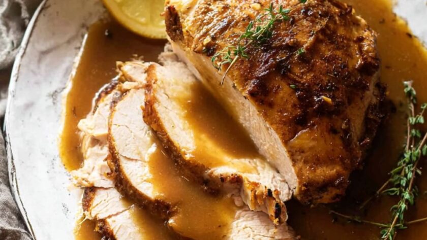 Crock Pot Turkey Breast With Gravy
