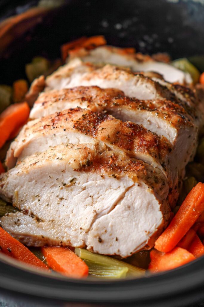 Crock Pot Turkey Breast With Vegetables