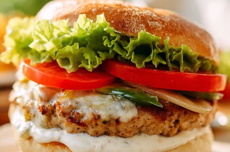 Crock Pot Turkey Burgers