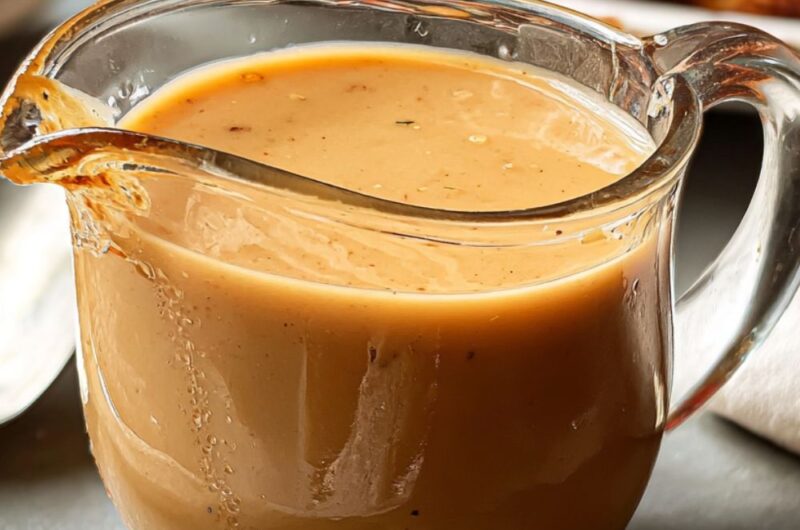 Crock Pot Turkey Gravy