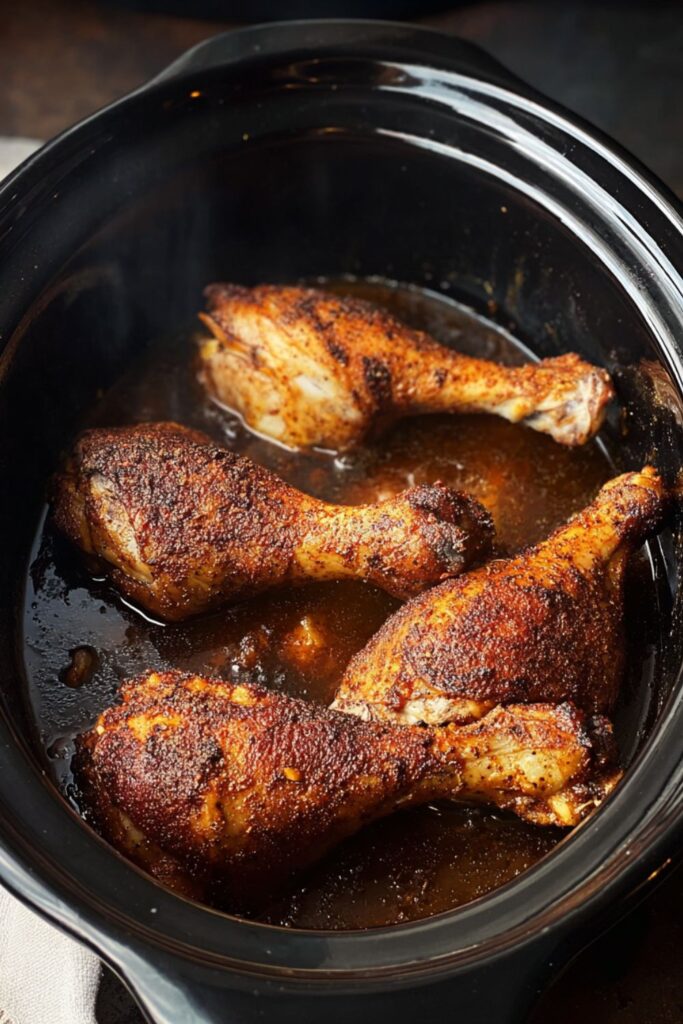Crock Pot Turkey Legs