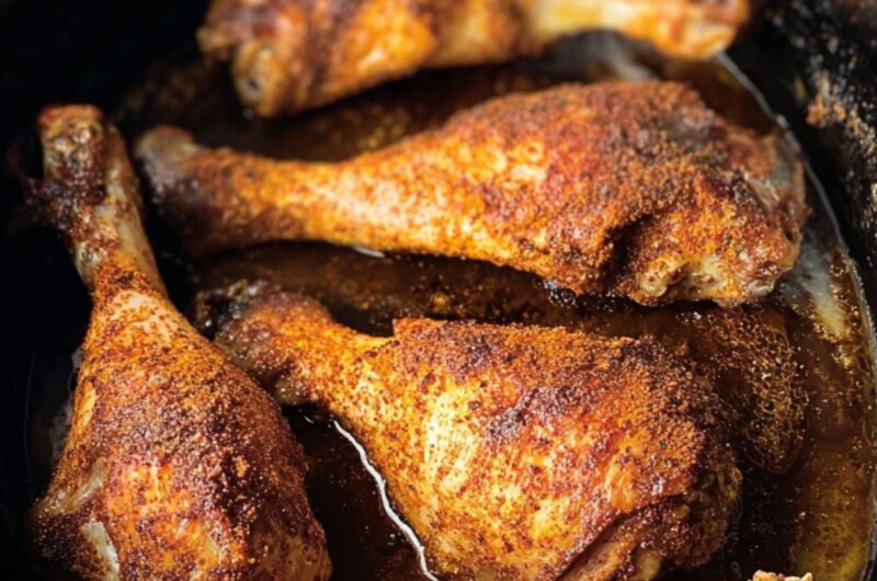 Crock Pot Turkey Legs