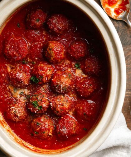 Crock Pot Turkey Meatballs