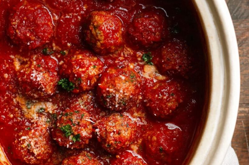 Crock Pot Turkey Meatballs