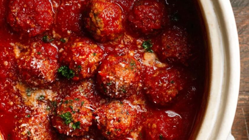 Crock Pot Turkey Meatballs